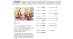 Desktop Screenshot of lifineart.ngwoonlam.com